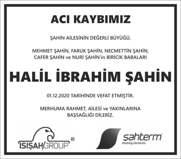 Hürriyet Vefat İlanı