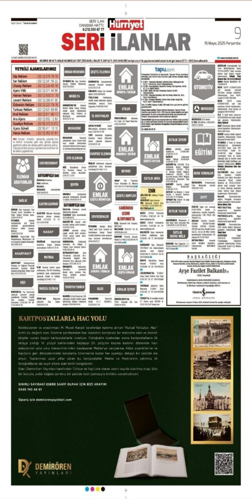 Hürriyet Vefat İlanları 15 05 2025