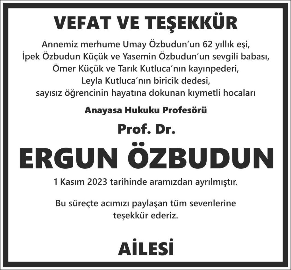 Vefat Teşekkür Başsağlığı Anma İlanı Örnekleri